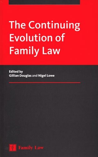 The continuing evolution of family law