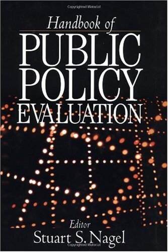 Handbook of public policy evaluation
