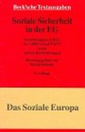 Soziale Sicherheit in der EG.