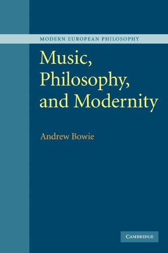 Music, philosophy, and modernity