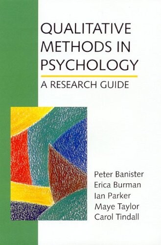 Qualitative methods in psychology : a research guide