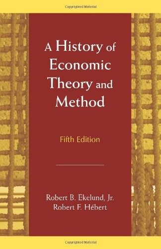 A History of Economic Theory and Method