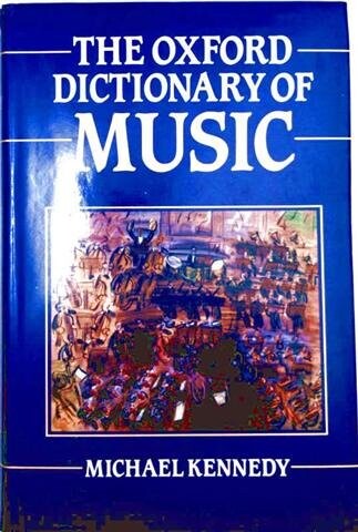 The Oxford dictionary of music