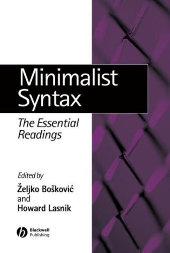 Minimalist syntax : the essential readings
