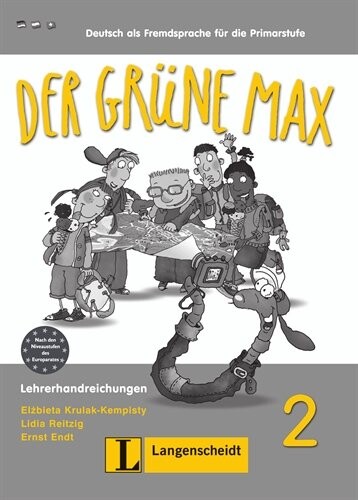 Langenscheidt DER GRÜNE MAX 2 LEHRERHANDREICHUNGEN - ENDT, E., KEMPISTY, E...