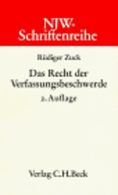 Das Recht der Verfassungsbeschwerde