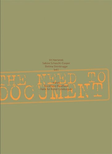 The need to document