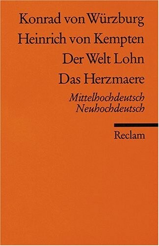 Der Welt Lohn Das Herzmaere (German Edition)