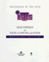 Proceedings of the Fifth Israeli Symposium on Theory of Computing and Systems: June 17-19, 1997, Ramat-Gan, Israel