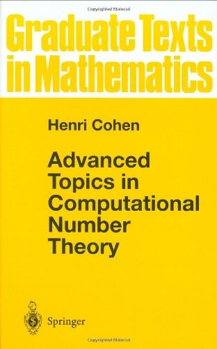 Advanced topics in computational number theory