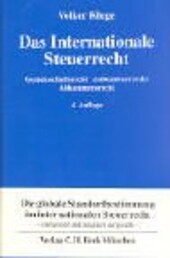 Das Internationale Steuerrecht : Gemeinschaftsrecht, Außensteuerrecht, Abkommensrecht