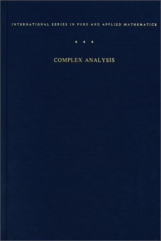 Complex analysis : an introduction to the theory of analytic functions of one complex variable