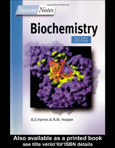 Instant notes : biochemistry