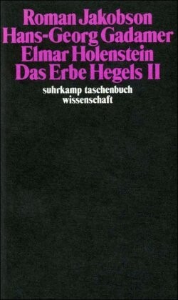 Das Erbe Hegels II (Suhrkamp Taschenbuch Wissenschaft) (German Edition)