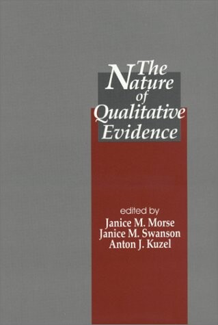 The nature of qualitative evidence