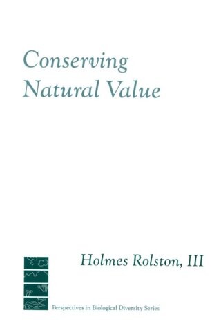 Conserving Natural Value