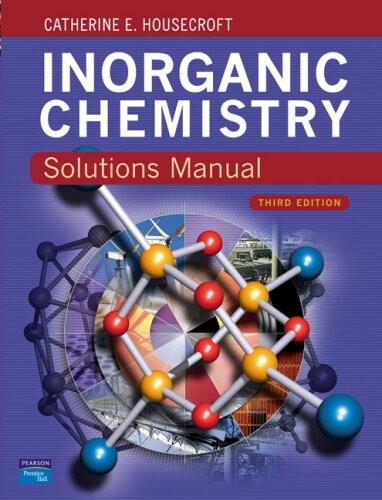 Solutions Manual Inorganic Chemistry 3e