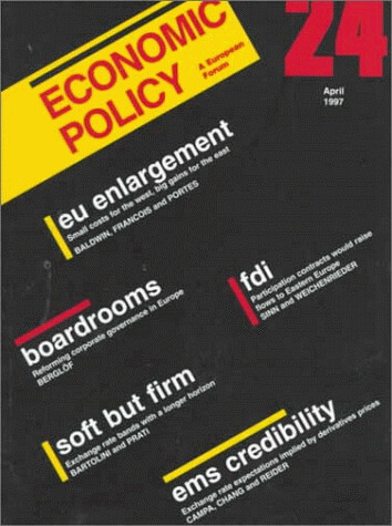Economic policy : an Europen forum. 24