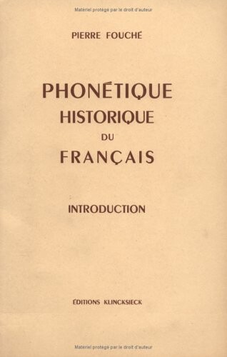 Phonétique historique du français : introduction