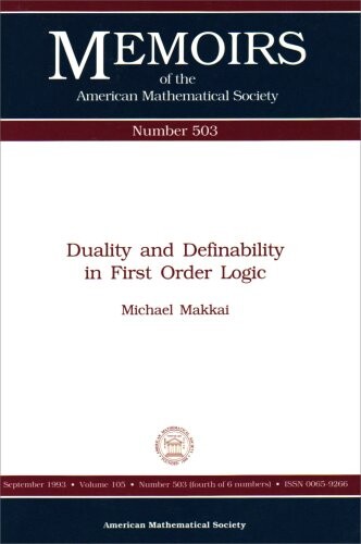 Duality and definability in first order logic