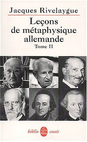 Leçons de métaphysique allemande, tome 2
