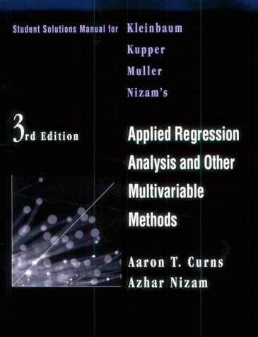 Applied Regression Analysis and Other Multivariable Methods