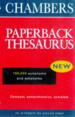 Chambers Paperback Thesaurus