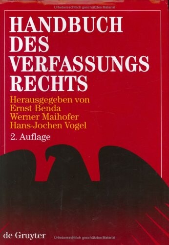 Handbuch des Verfassungsrechts der Bundesrepublik Deutschland (German Edition)