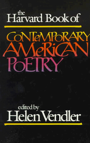 The Harvard Book of Contemporary American Poetry