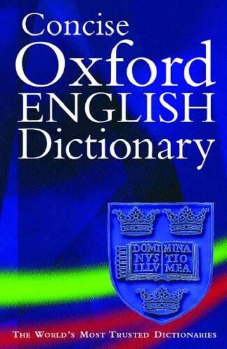 Concise Oxford English dictionary