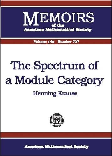 The Spectrum of a Module Category (Memoirs of the American Mathematical Society)