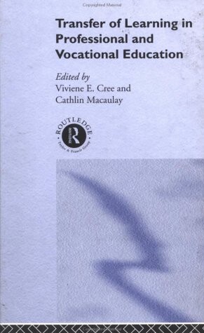 Transfer of Learning in Professional and Vocational Education: Handbook for Social Work Trainers