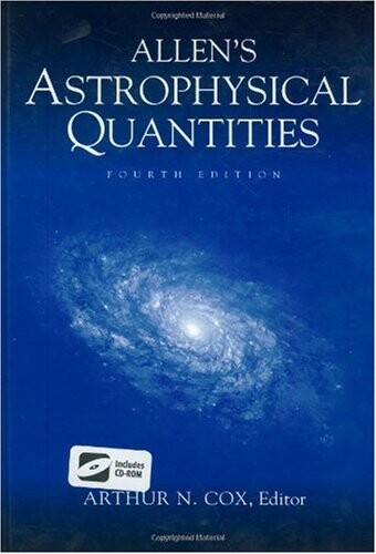 Allen's Astrophysical Quantities