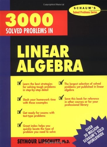 3,000 Solved Problems in Linear Algebra