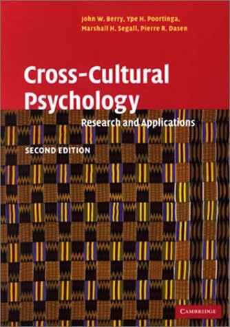 Cross-cultural psychology : research and applications