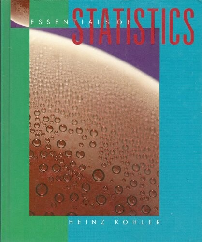 Essentials of statistics