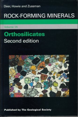 Rock-Forming Minerals : Orthosilicates. Volume 1A