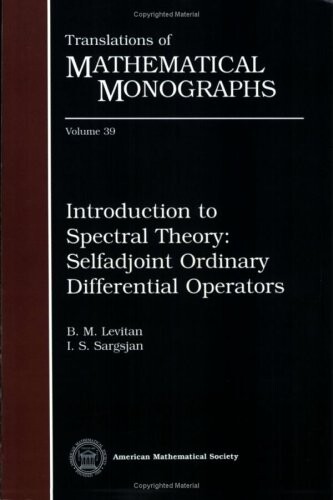 Introduction to spectral theory : Selfadjoint ordinary differential operators