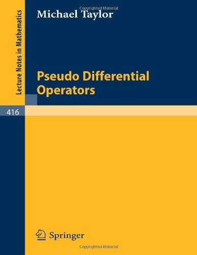 Pseudo differential operators