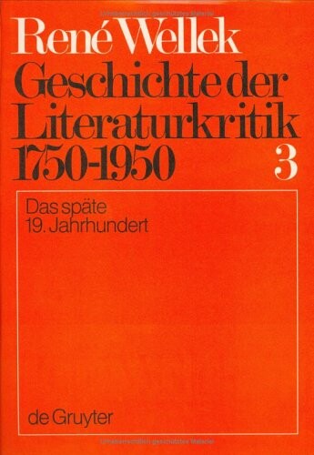 Das Spate 19. Jahrhundert (Komparatistische Studien)