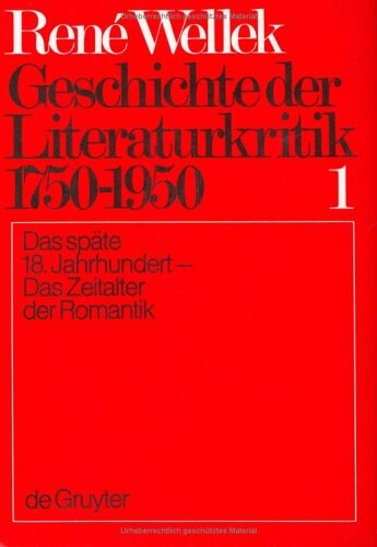 Das Spate 18. Jahrhundert - Das Zeitalter Der Romantik (Das Spaete 18, Jahrhundert - Das Zeitalter Der Romantik)