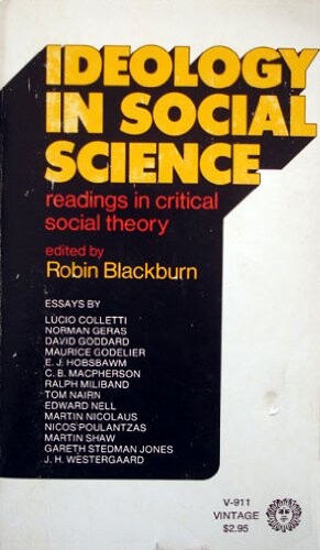 Ideology in social science;: Readings in critical social theory