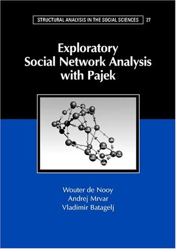 Exploratory social network analysis with Pajek