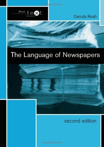 The language of newspapers