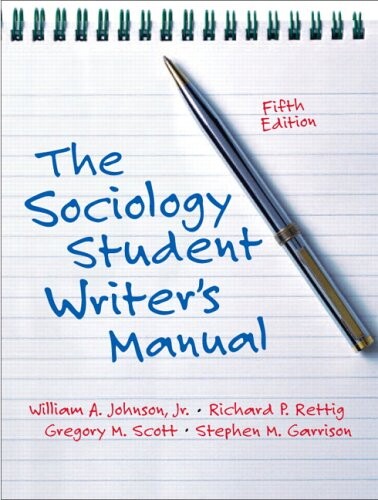 The sociology student writer's manual