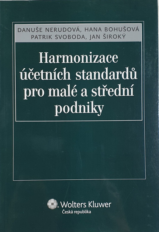 Harmonizace účetních standardů pro malé a střední podniky