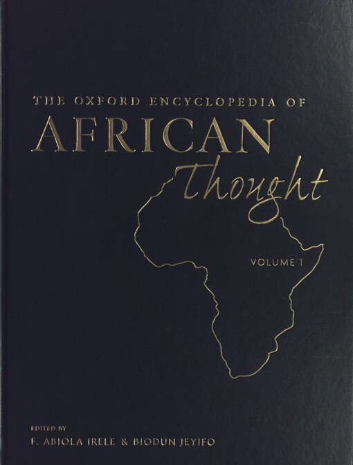 The Oxford Encyclopedia of African Thought: Two-volume set
