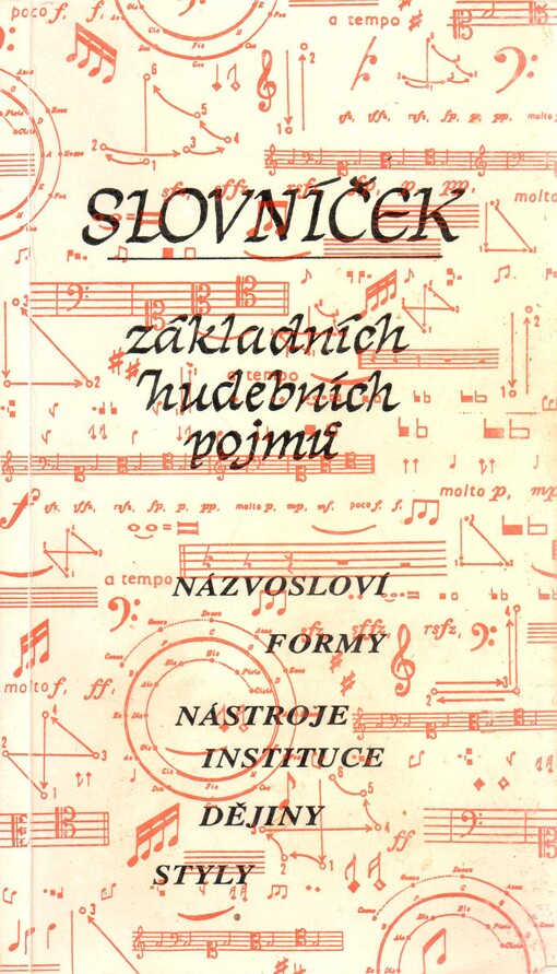 Slovníček základních hudebních pojmů: Ludmila Vrkočová