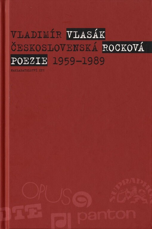 Československá rocková poezie 1959-1989