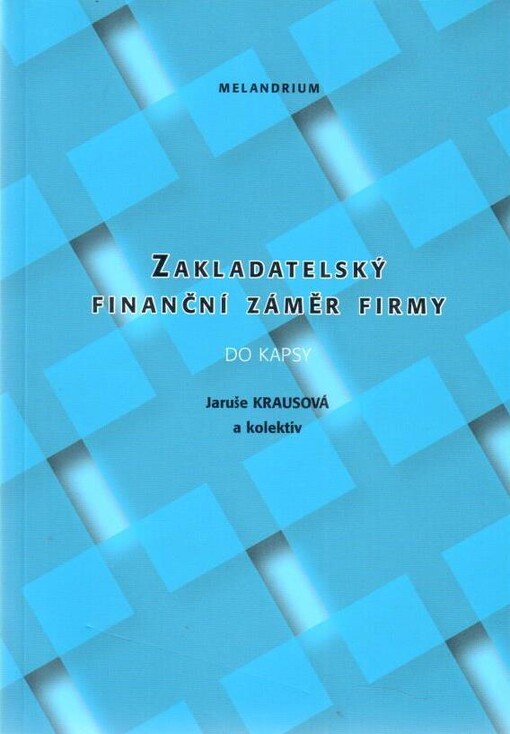 Zakladatelský finanční záměr firmy do kapsy